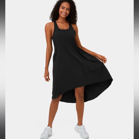 HALARA Dresses & Skirts - HALARA Black High Low Dress size L